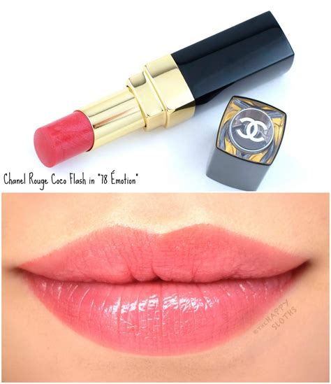 chanel rouge coco flash 78 emotion|chanel rouge coco flash halo.